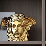 Дизайнерская золотая ваза Медуза из керамики 10229 - Onlainsale HOME