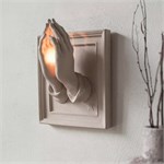 Настенный гипсовый подсвечник панно Руки 10232 - Onlainsale HOME